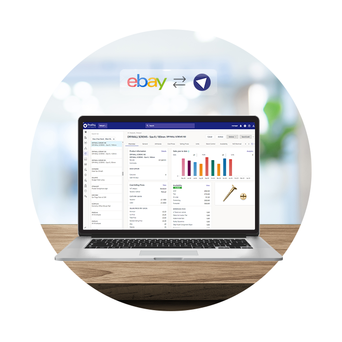 eBay order syncing with Profit4 dashboard 