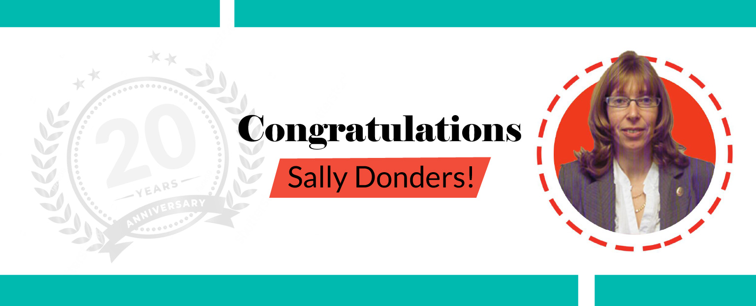Sally Donders 20 Year Anniversary