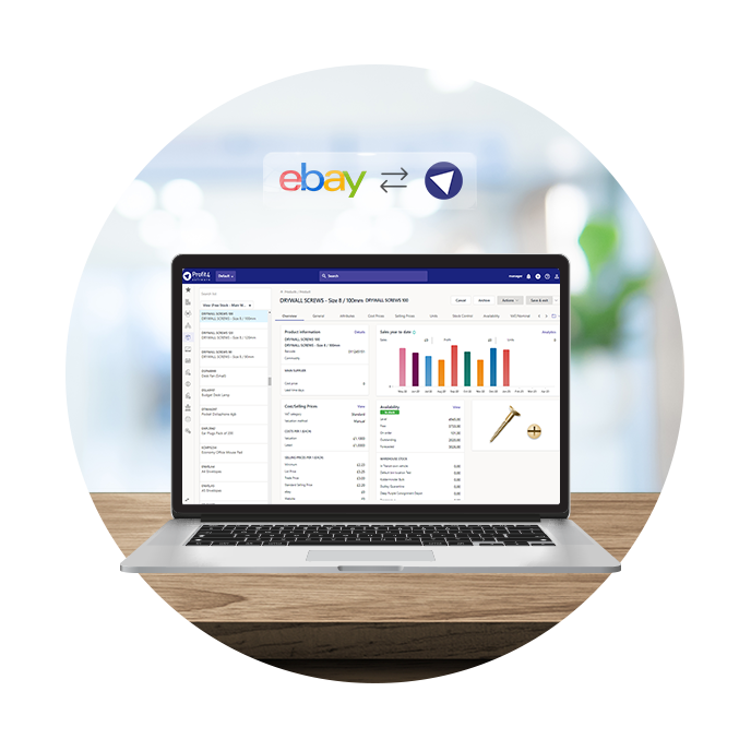 eBay order syncing with Profit4 dashboard 