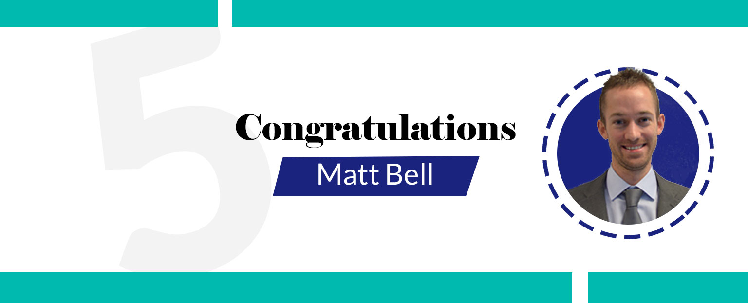 Matt Bell 5 Year Anniversary